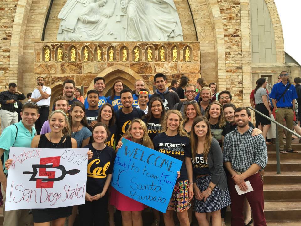 California Focus Missionaries (Kayla is third from the right in the first row)